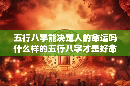 五行八字能决定人的命运吗什么样的五行八字才是好命