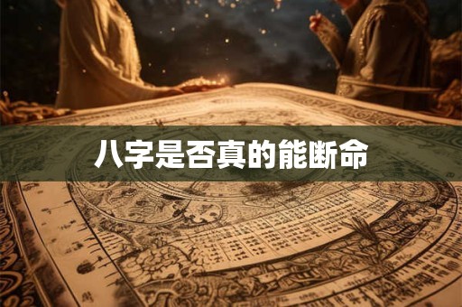 八字是否真的能断命 八字是否真的能断命