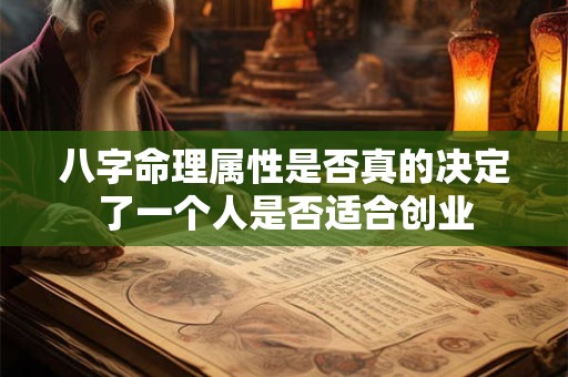 八字命理属性是否真的决定了一个人是否适合创业