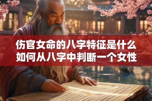 伤官女命的八字特征是什么如何从八字中判断一个女性是否为伤官女命