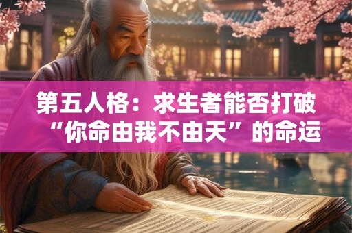 第五人格：求生者能否打破“你命由我不由天”的命运