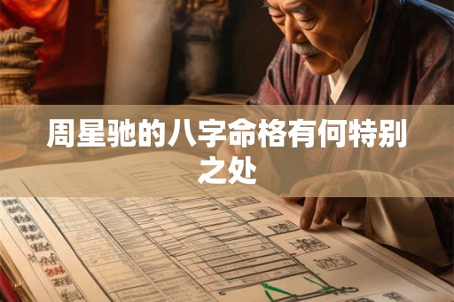 周星驰的八字命格有何特别之处