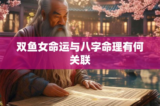 双鱼女命运与八字命理有何关联