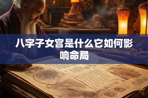 八字子女宫是什么它如何影响命局