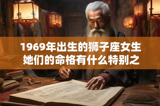 1969年出生的狮子座女生 她们的命格有什么特别之处吗