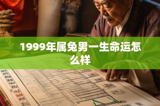1999年属兔男一生命运怎么样