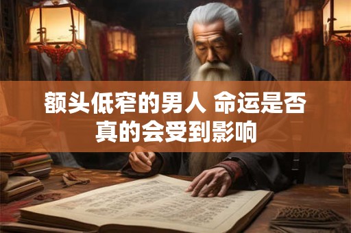 额头低窄的男人 命运是否真的会受到影响