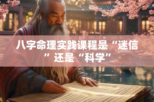 八字命理实践课程是“迷信”还是“科学”