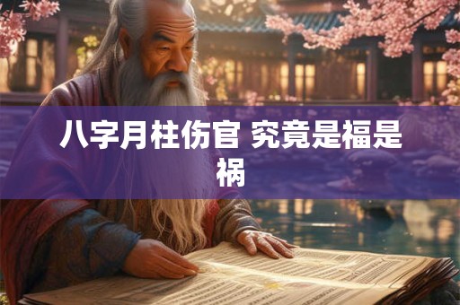 八字月柱伤官 究竟是福是祸