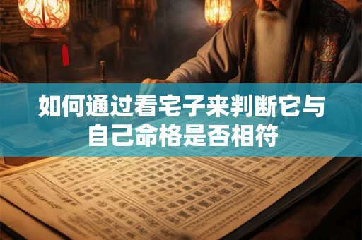 如何通过看宅子来判断它与自己命格是否相符