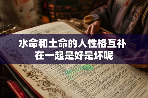 水命和土命的人性格互补 在一起是好是坏呢