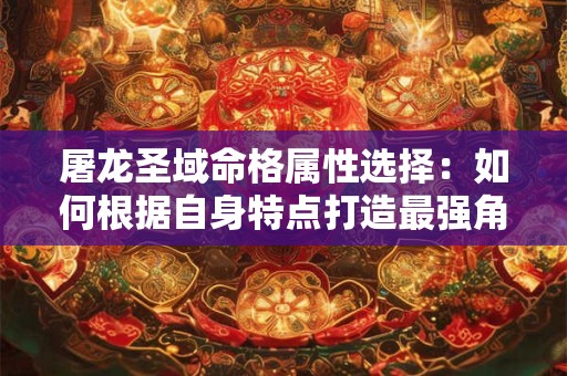 屠龙圣域命格属性选择：如何根据自身特点打造最强角色