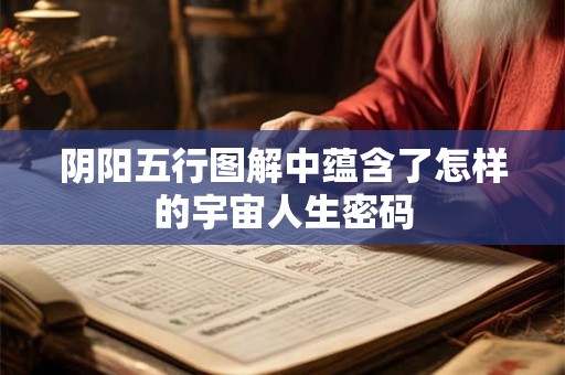 阴阳五行图解中蕴含了怎样的宇宙人生密码