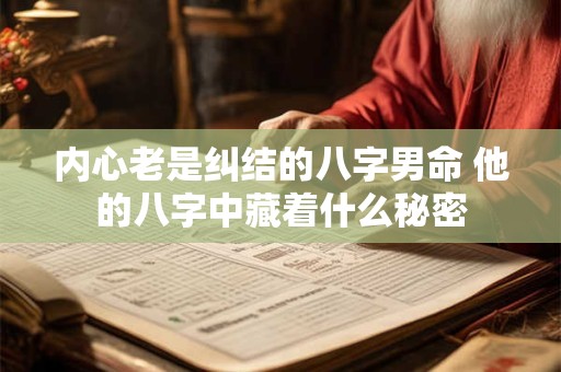 内心老是纠结的八字男命 他的八字中藏着什么秘密