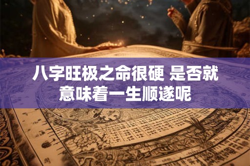 八字旺极之命很硬 是否就意味着一生顺遂呢