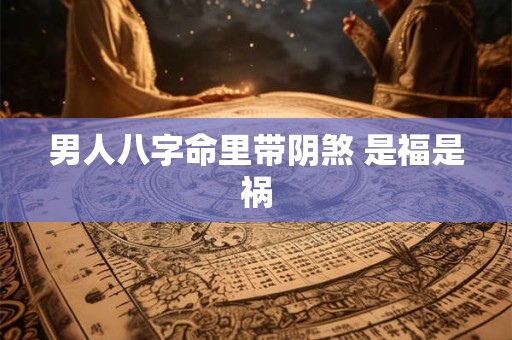男人八字命里带阴煞 是福是祸