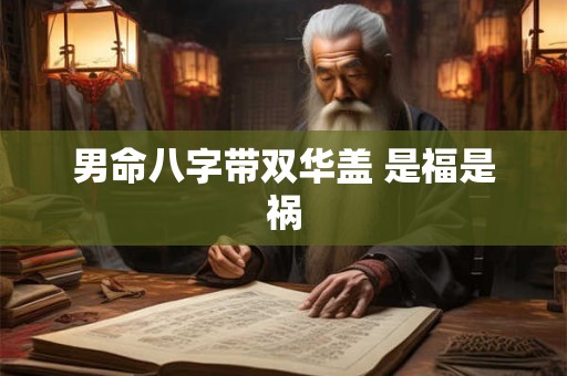 男命八字带双华盖 是福是祸
