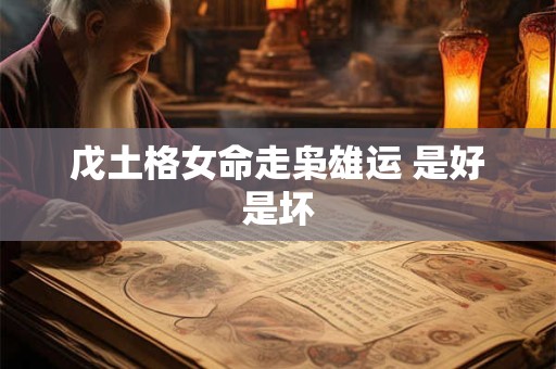 戊土格女命走枭雄运 是好是坏