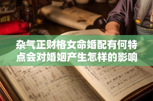 杂气正财格女命婚配有何特点会对婚姻产生怎样的影响