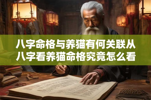 八字命格与养猫有何关联从八字看养猫命格究竟怎么看
