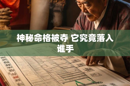 神秘命格被夺 它究竟落入谁手