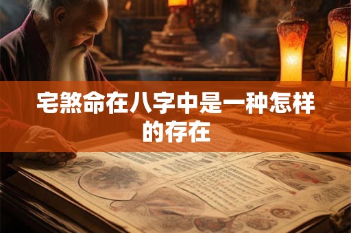宅煞命在八字中是一种怎样的存在