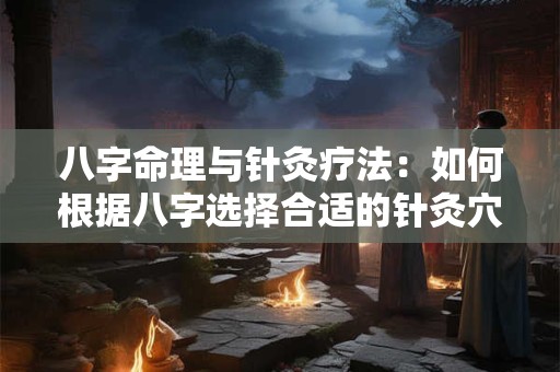 八字命理与针灸疗法：如何根据八字选择合适的针灸穴位