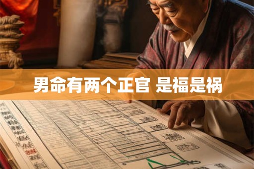 男命有两个正官 是福是祸