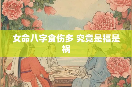 女命八字食伤多 究竟是福是祸