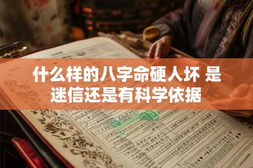 什么样的八字命硬人坏 是迷信还是有科学依据