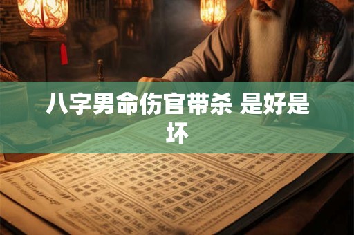 八字男命伤官带杀 是好是坏