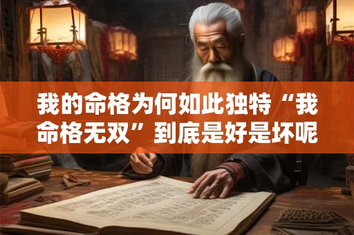 我的命格为何如此独特“我命格无双”到底是好是坏呢 我的命格为何如此独特“我命格无双”到底是好是坏呢