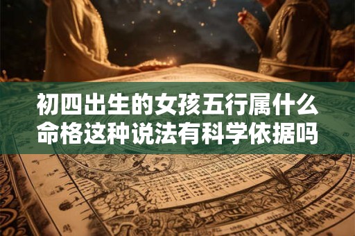 初四出生的女孩五行属什么命格这种说法有科学依据吗