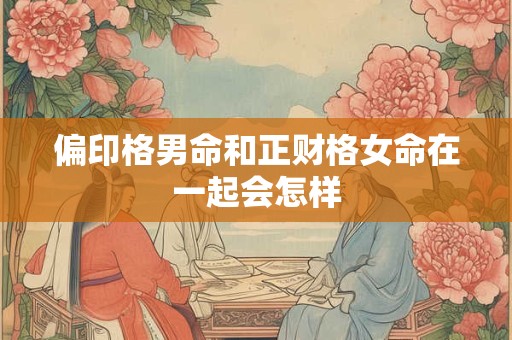 偏印格男命和正财格女命在一起会怎样 偏印格男命和正财格女命在一起会怎样