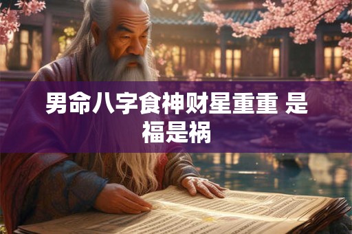 男命八字食神财星重重 是福是祸