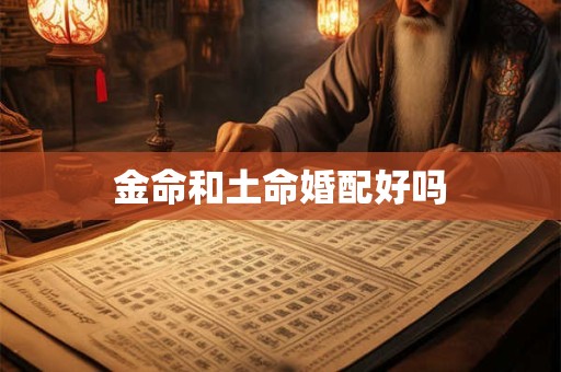 金命和土命婚配好吗