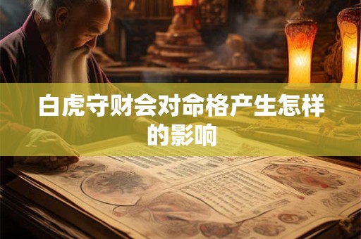 白虎守财会对命格产生怎样的影响