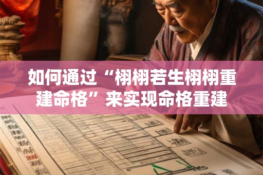 如何通过“栩栩若生栩栩重建命格”来实现命格重建