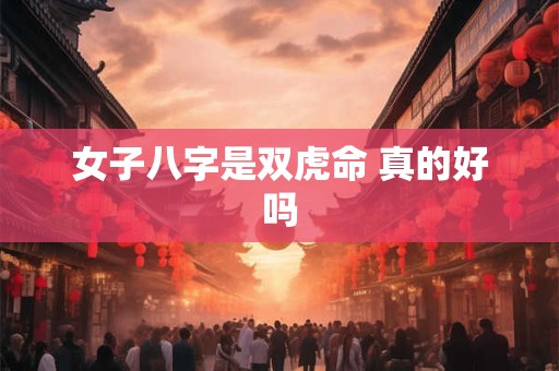 女子八字是双虎命 真的好吗