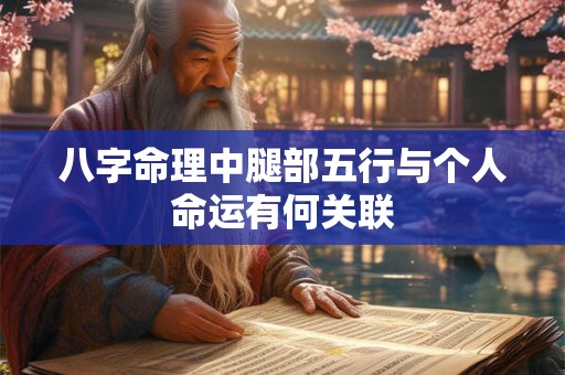 八字命理中腿部五行与个人命运有何关联
