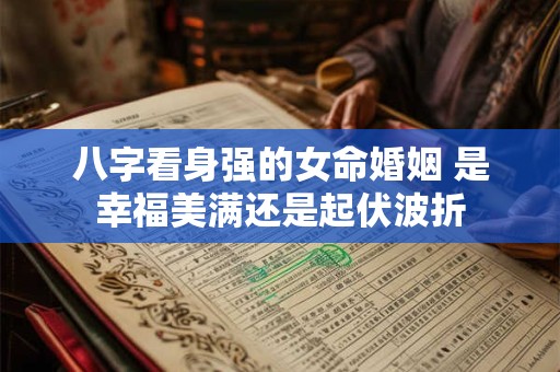 八字看身强的女命婚姻 是幸福美满还是起伏波折