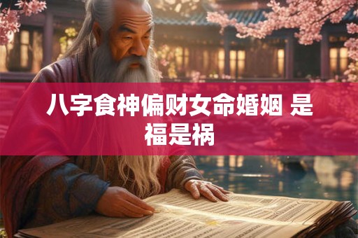 八字食神偏财女命婚姻 是福是祸