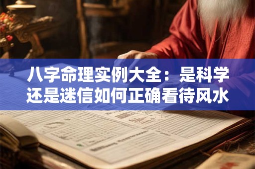 八字命理实例大全：是科学还是迷信如何正确看待风水八字命理