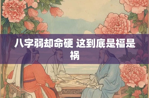 八字弱却命硬 这到底是福是祸