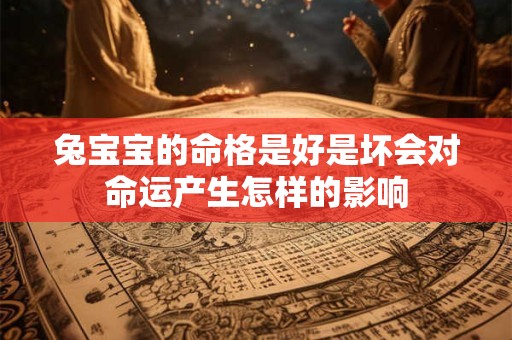 兔宝宝的命格是好是坏会对命运产生怎样的影响