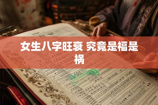 女生八字旺衰 究竟是福是祸