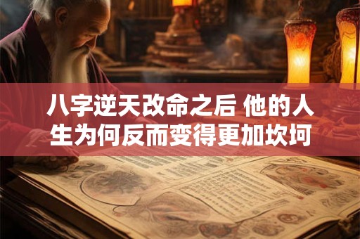 八字逆天改命之后 他的人生为何反而变得更加坎坷