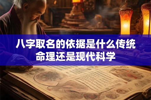 八字取名的依据是什么传统命理还是现代科学