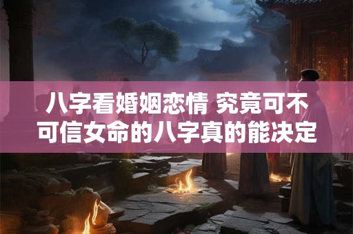 八字看婚姻恋情 究竟可不可信女命的八字真的能决定一切吗