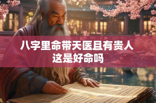 八字里命带天医且有贵人 这是好命吗